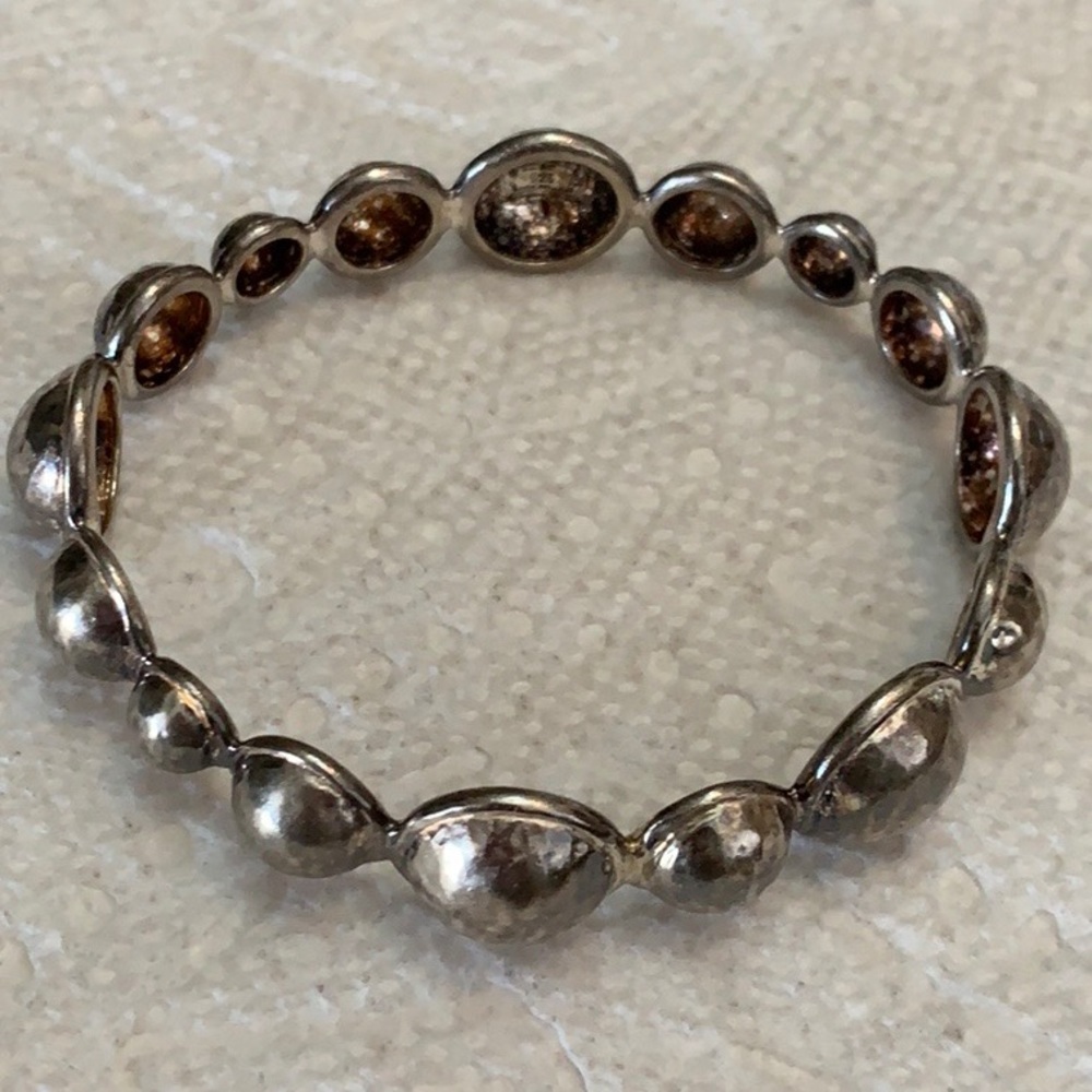 Ippolita Hammered Sterling Bubble Bangle 925